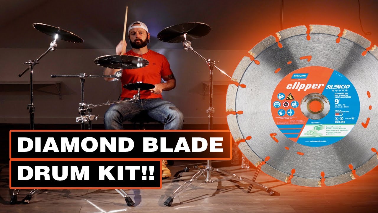 Norton Clipper Silencio Diamond Blade Drum Kit?!