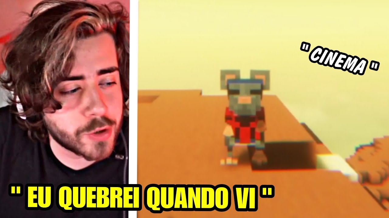 CELLBIT DANDO SUA OPINIÃO SOBRE O RATOIER KK! #qsmp #qsmpbrasil #cellbit