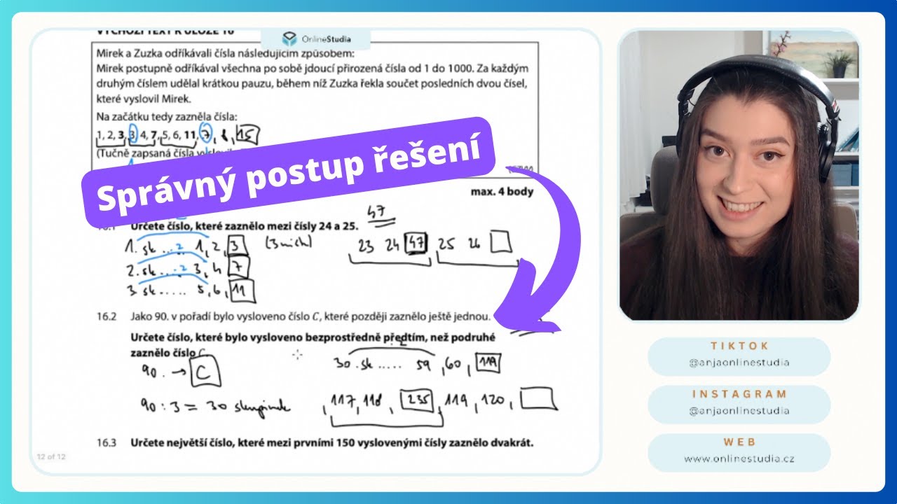 Přijímačky 2025: Matematika – 2. řádný termín (9. třída)