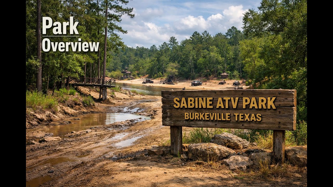 Off Road Park Overview Sabine ATV Park Burkeville Texas