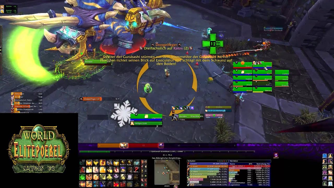 Elitepoebel@EU-Arygos vs. Horridon 10er nh
