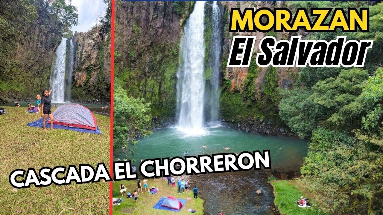 ASI LLEGAMOS A CASCADA EL CHORRERON DESDE SAN FERNANDO MORAZAN, EL SALVADOR|