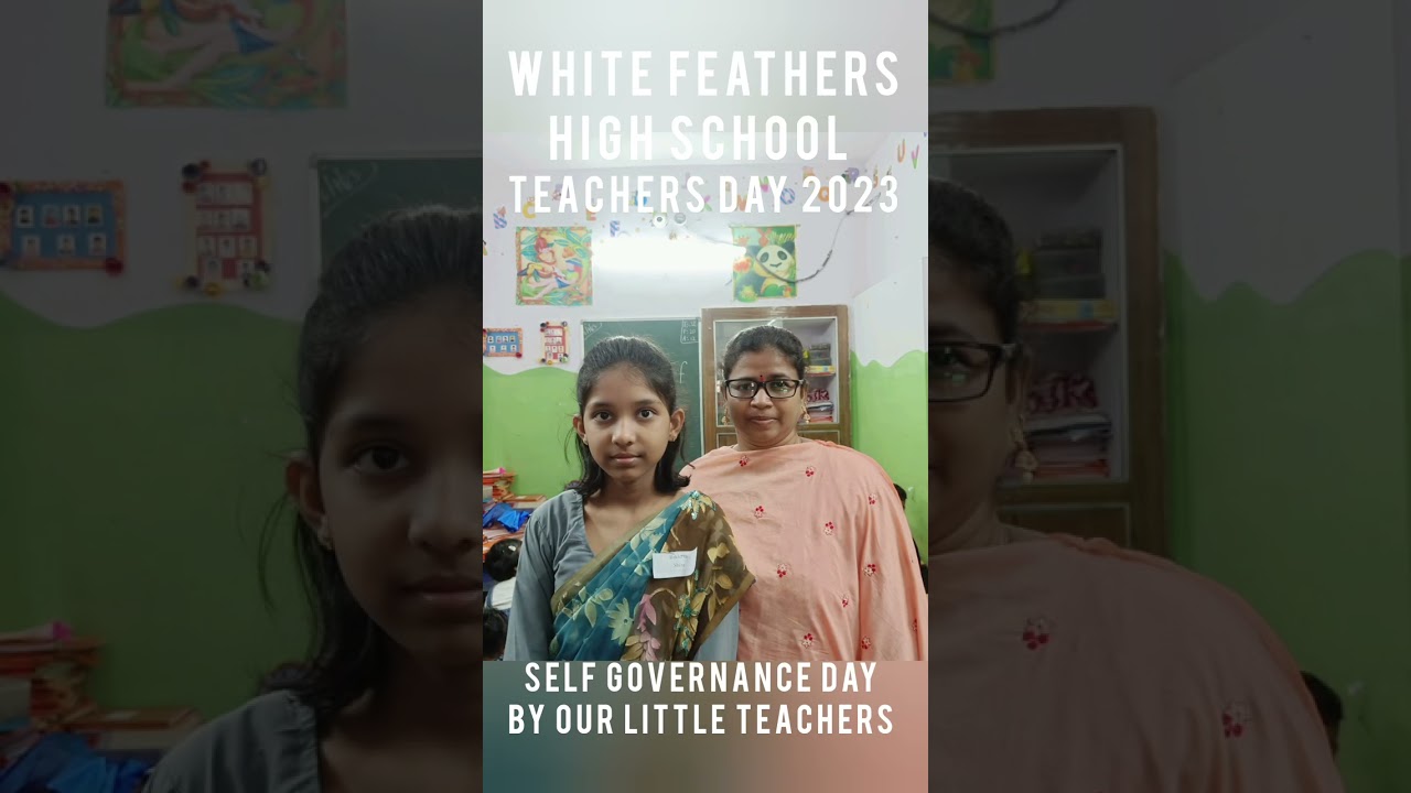 Thank you Teacher  WHITE FEATHERS HIGH SCHOOL VIJAYA NAGAR COLONY  #teacherday2023