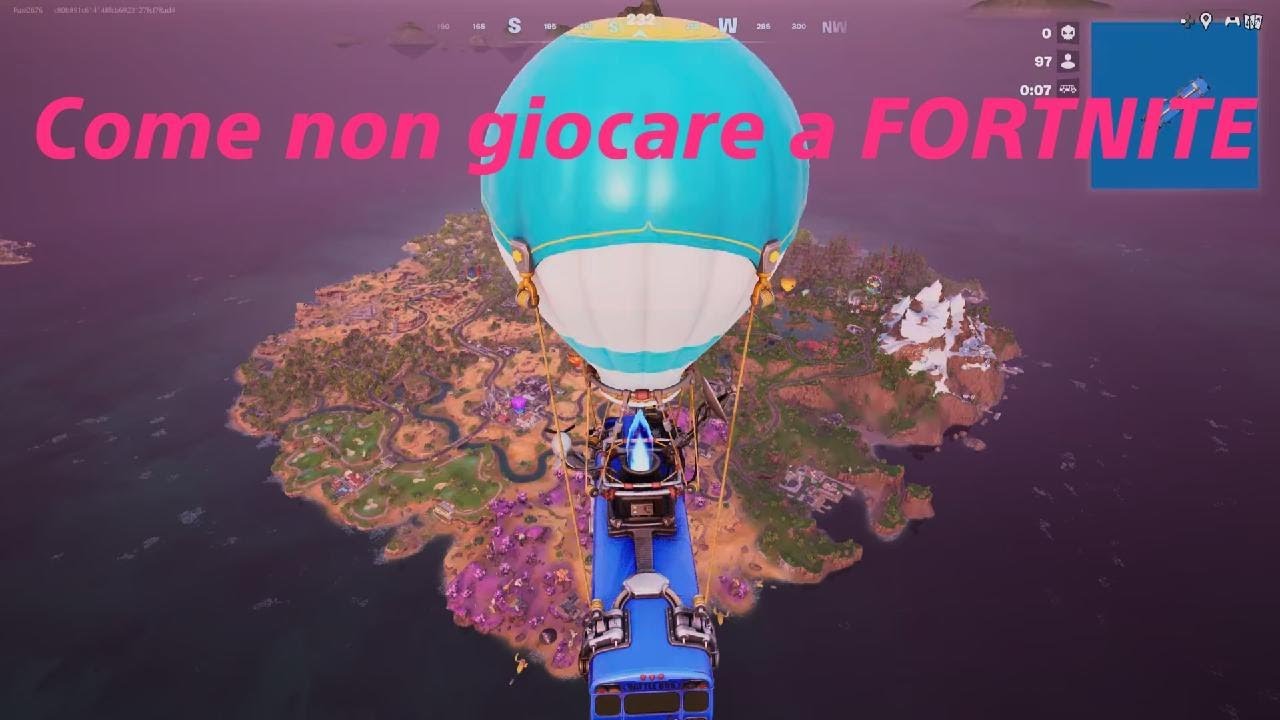 Come non giocare a FORTNITE