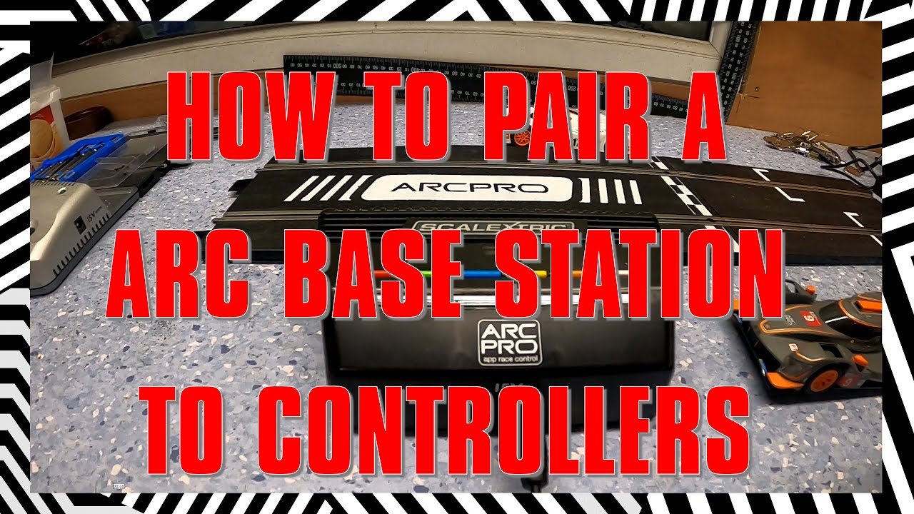 HOW TO: Pair Scalextric ARC wireless controllers to the base station