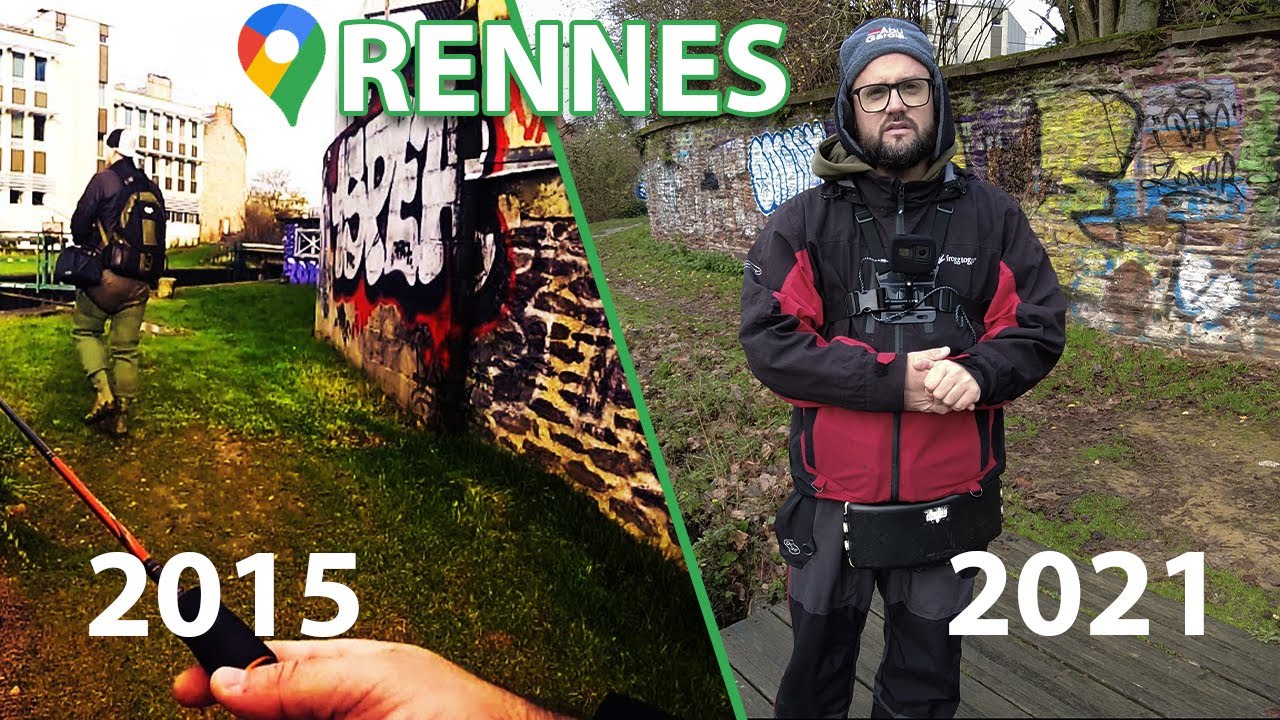 RETOUR en STREETFISHING &agrave; RENNES 6 ans apr&egrave;s, P&Ecirc;CHE Flashback &agrave; la recherche du sandre et du brochet