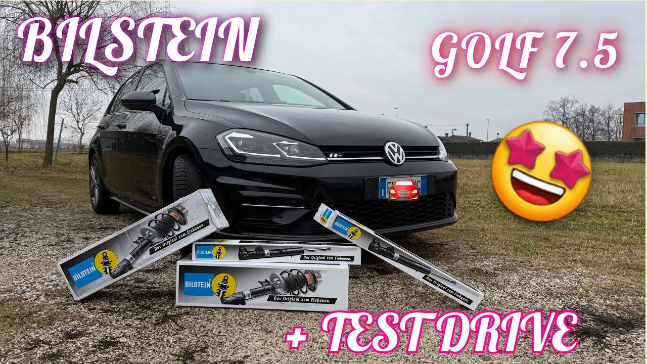 MONTAGGIO BILSTEIN B4  SU GOLF 7.5 TSI + TEST DRIVE