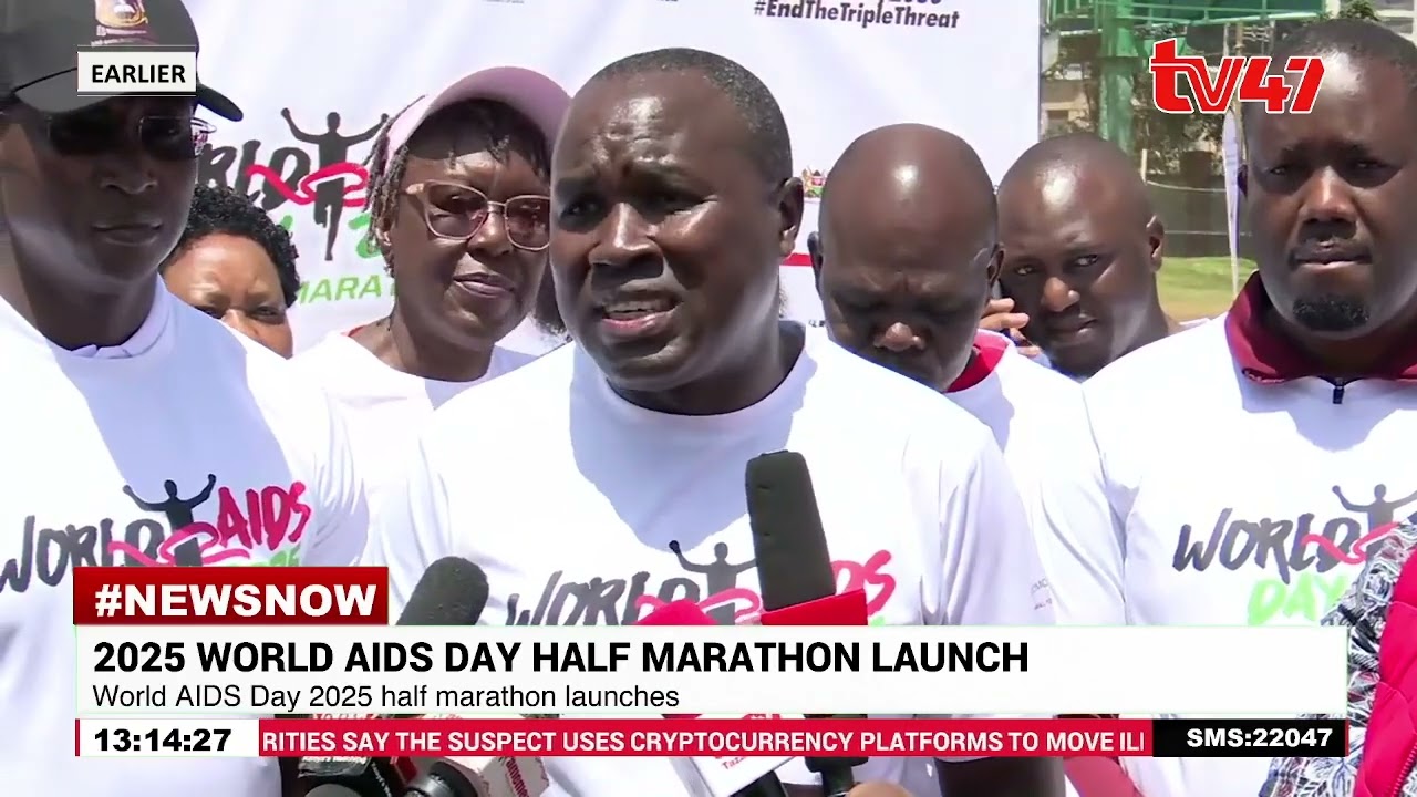 2025 world AIDS day half marathon launch