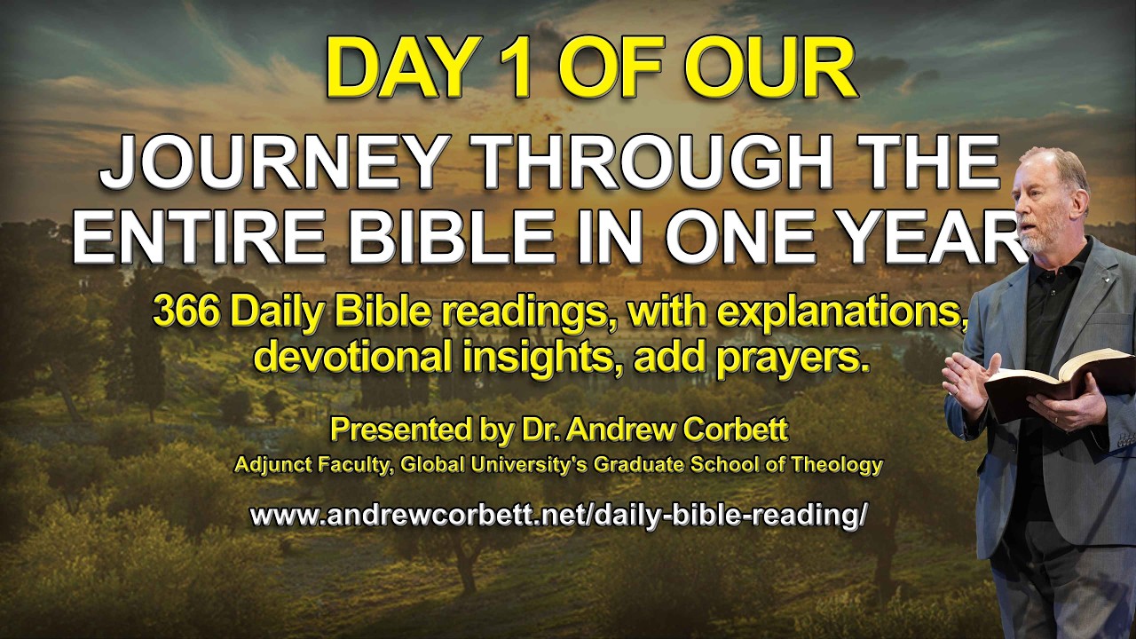 Read the Bible In A Year, Day 1