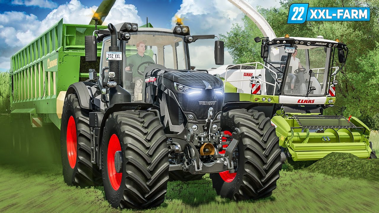 LS22 XXL Farm #52: Ein Tag auf der Farm - Timelapse | FARMING SIMULATOR 22