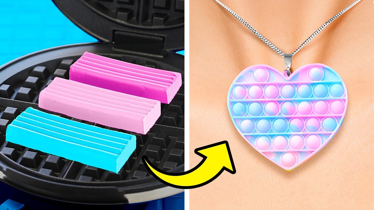 Colorful And Cute Polymer Clay DIY Ideas || Cheap Mini Crafts, Jewelry And Accessories