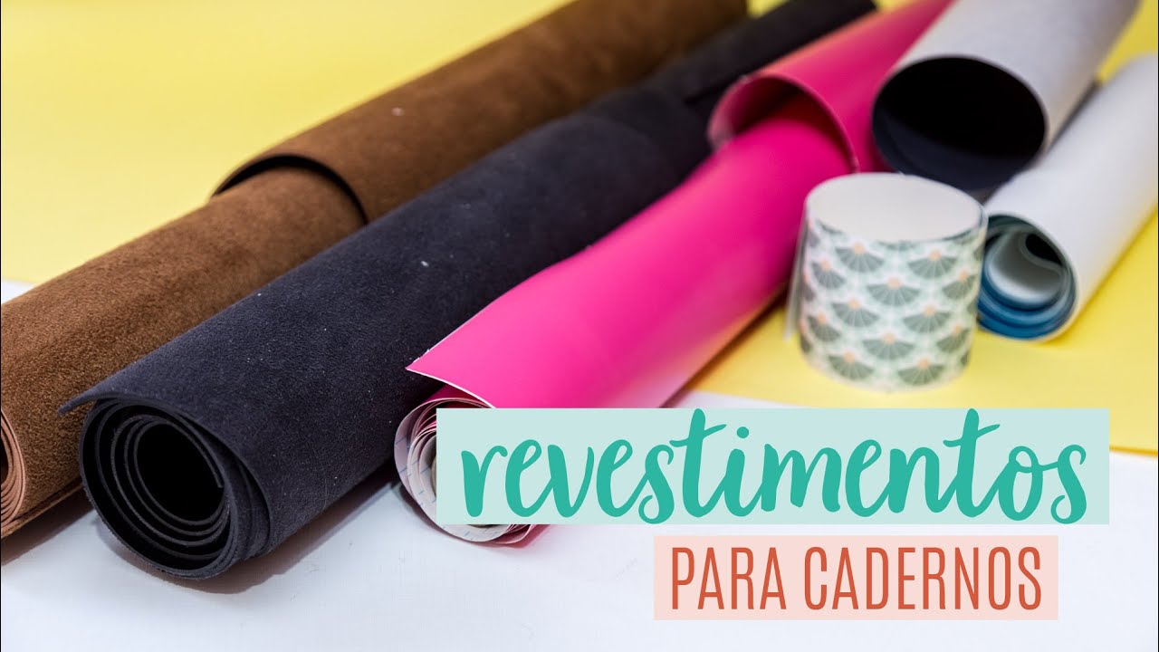 Guia de REVESTIMENTOS PARA CADERNOS: Como Escolher o Seu | ENCADERNAÇÃO 101
