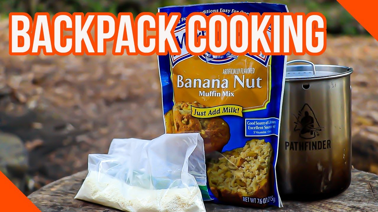 Solo Backpack Cooking Option (Banana Nut Muffins)
