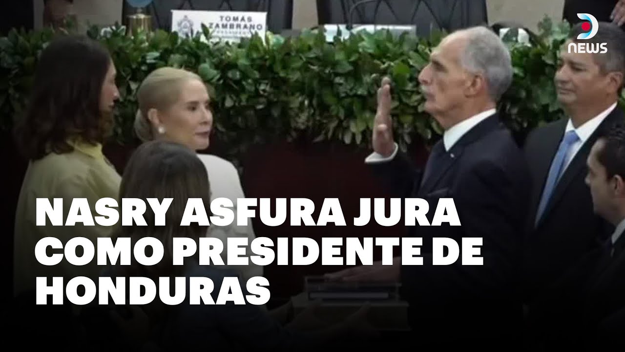Nasry Afura asume la presidencia de Honduras | DNews