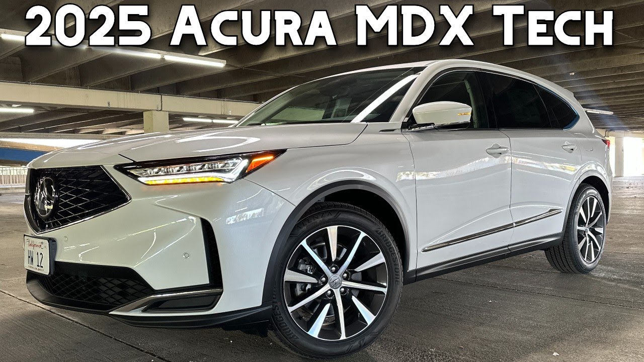Обзор технологического пакета Acura MDX 2025 года: новые функции, новый сенсорный экран, прежняя ...