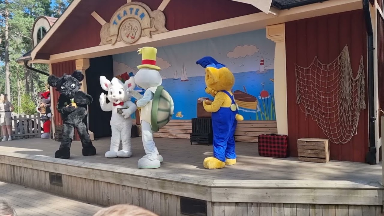 Bamses båtsemester Kolmården 2022