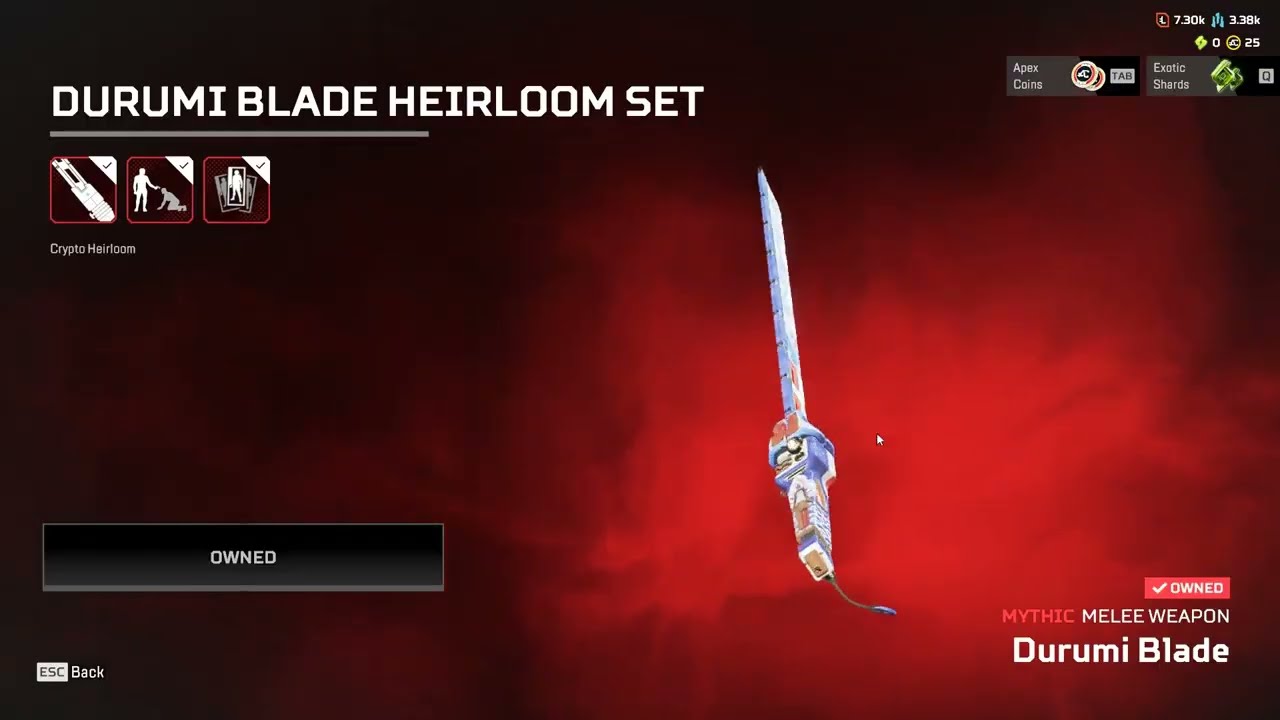 (Sold)4 Mythics Wattson+Loba+Crypto+Wraith Heirloom Kunai 410 Legs 20 Kill+4K Badges Rare Event Skin
