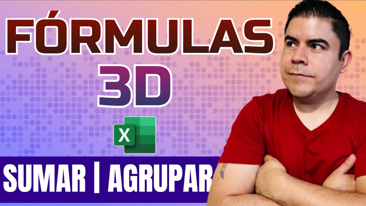 F&oacute;rmulas 3D en Excel - Sumar o Acumular valores de varias hojas