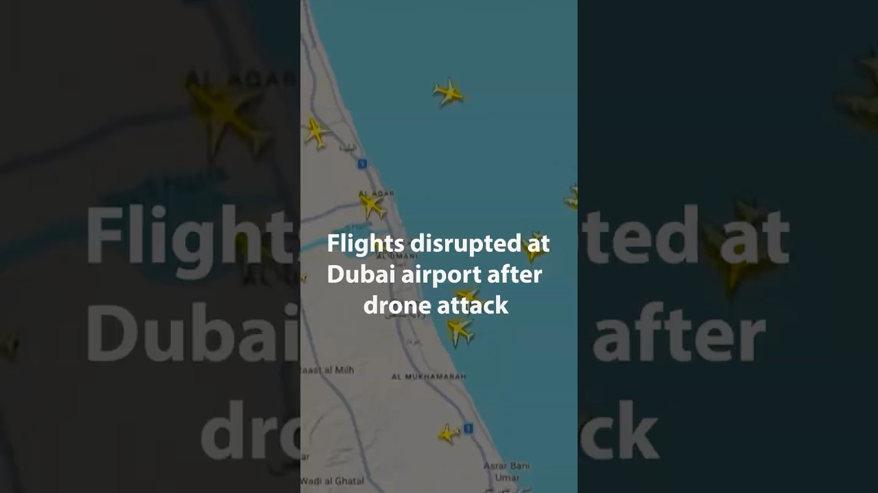 Flights disrupted at Dubai airport after drone attack