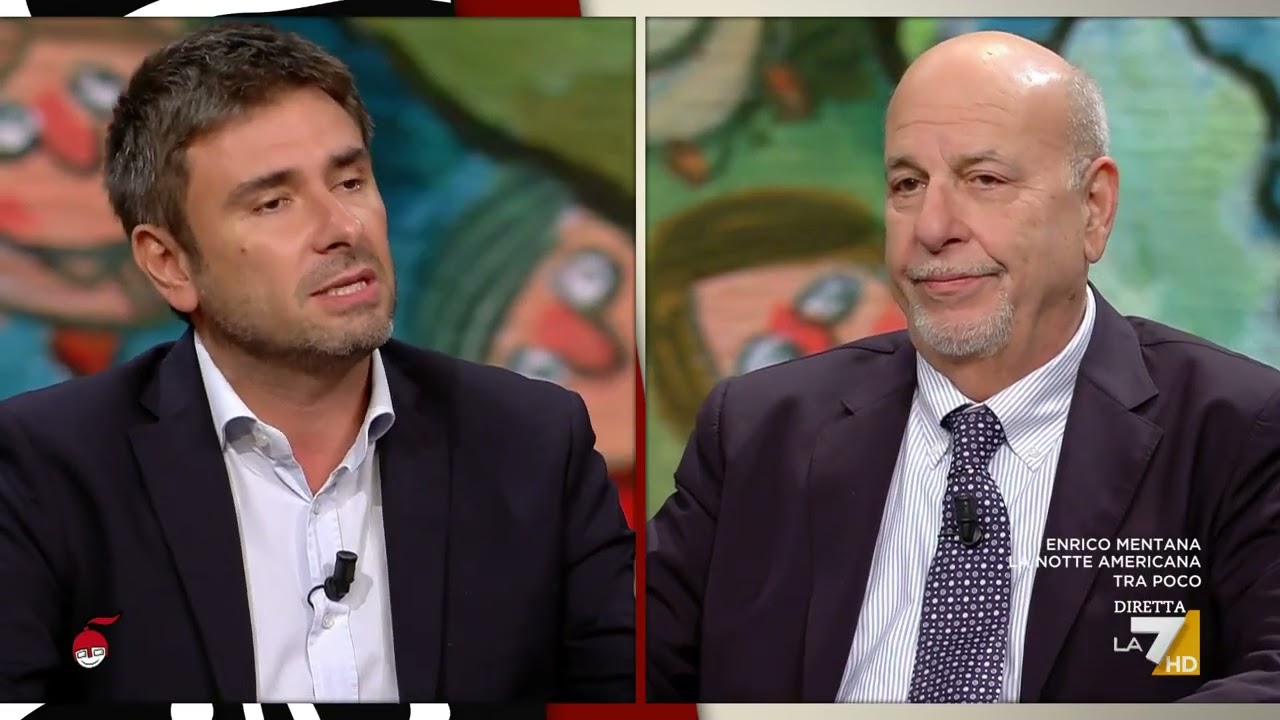 Trump-Harris, scontro tra Di Battista e Alan Friedman: 