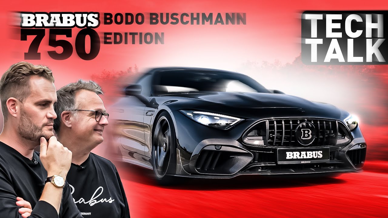 Meinem Vater gewidmet... | Der BRABUS 750 Bodo Buschmann Edition im #TechTalk