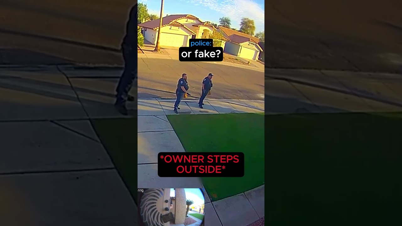 This Police Officers Couldn&rsquo;t Believe This Grass😭