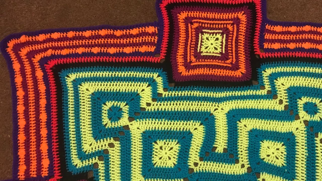 Cosmic ripples crochet along pt3