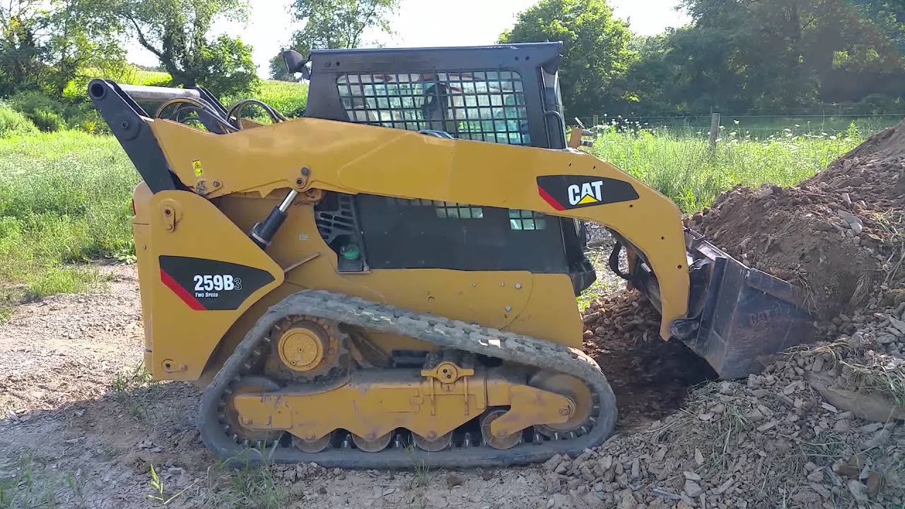 Caterpillar 259B3 Compact Tracked Skid Steer Loader Running and Operating! For Sale