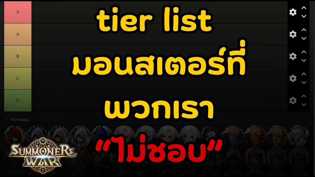 SMW tier list มอนสเตอร์ที่พวกเรา 