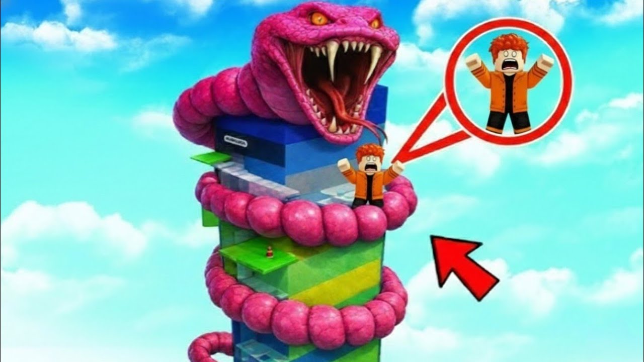 THIS WARM TOWER GETS MORE SCARY AS YOU GO UP… 💀 ROBLOX 