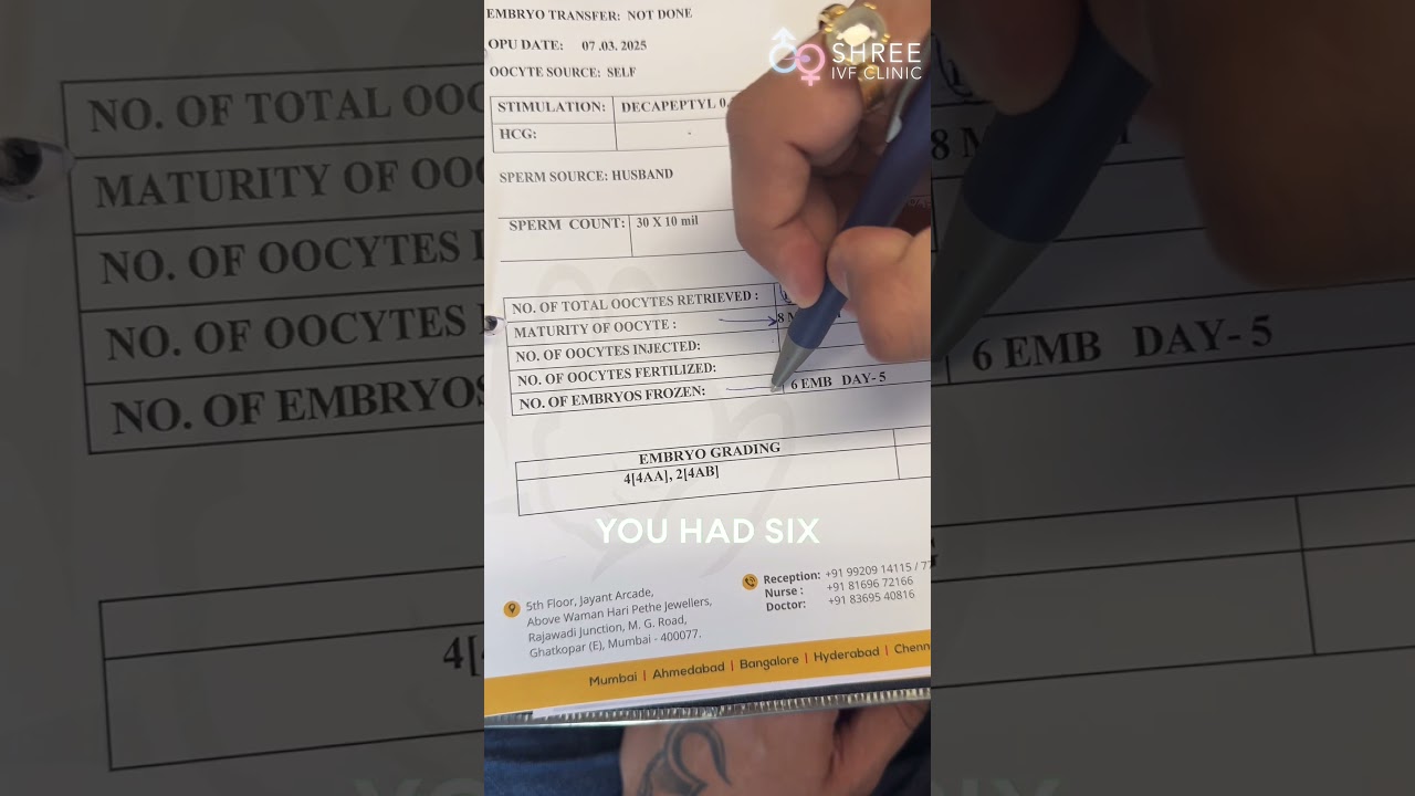 IVF Miracle: 6 Embryos from 10 Eggs - First Attempt Success! | Dr Jay Mehta