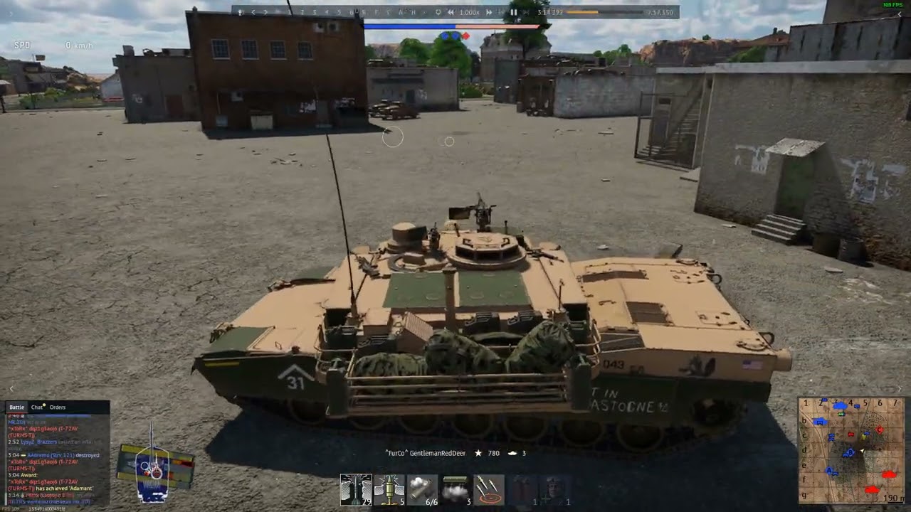 M1A2 Abrams city rampage