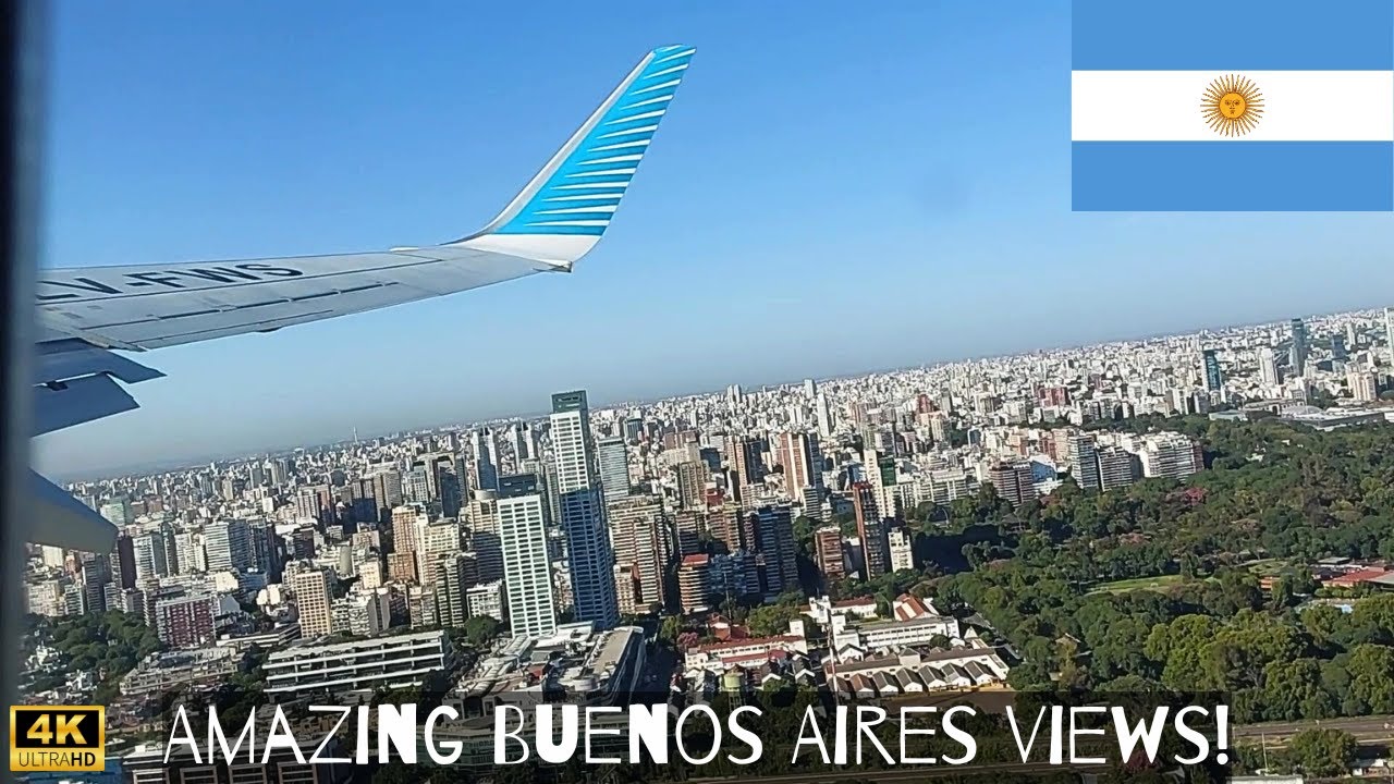 Buenos Aires: Vistas espectaculares en Aerol&iacute;neas Argentinas desde Aeroparque a Salta | Argentina 🇦🇷