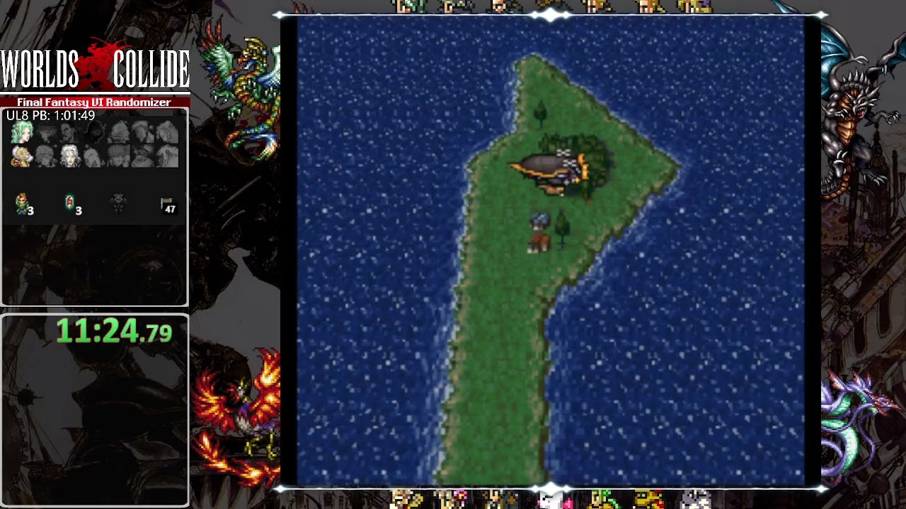 Final Fantasy 6 Worlds Collide - Soyhr Moogle Cup Async - Talk Through Run