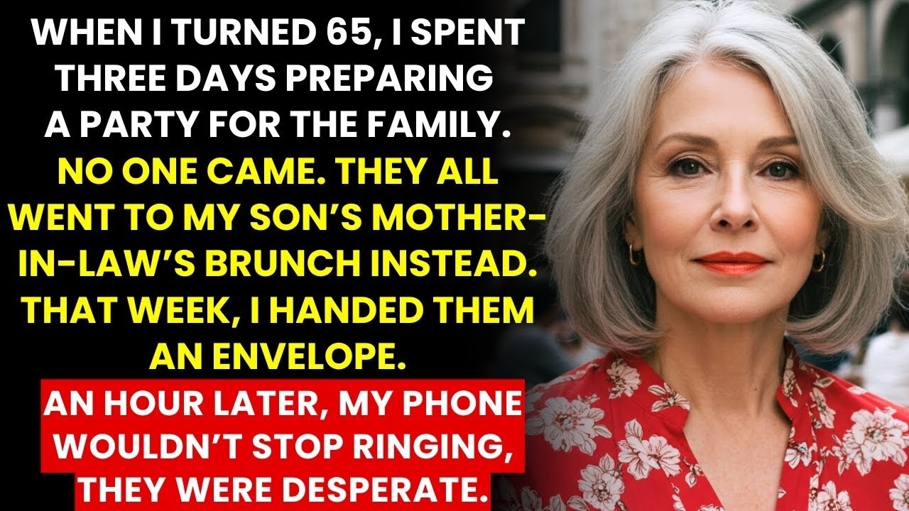 3 Days Preparing My Birthday Party, But My Family Preferred My Son’s Mother In Law’s Brunch, So I