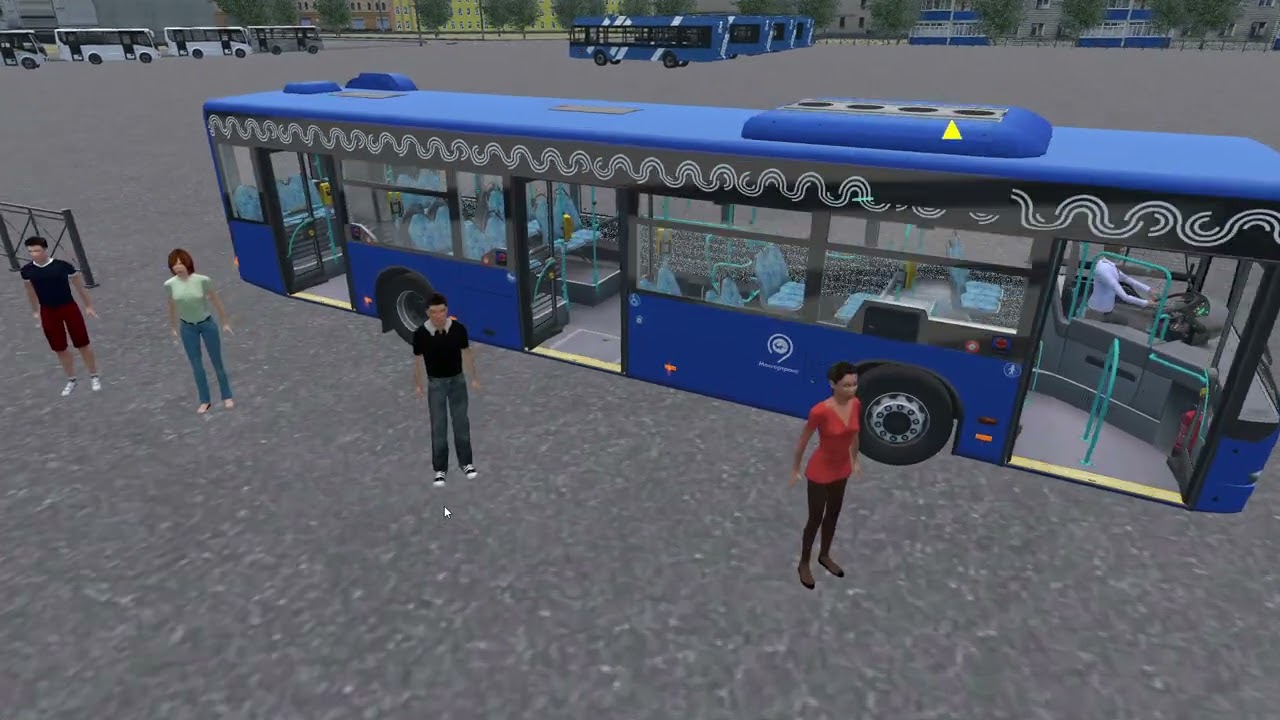 Proton bus simulator автобус Mercedes conecto O628c