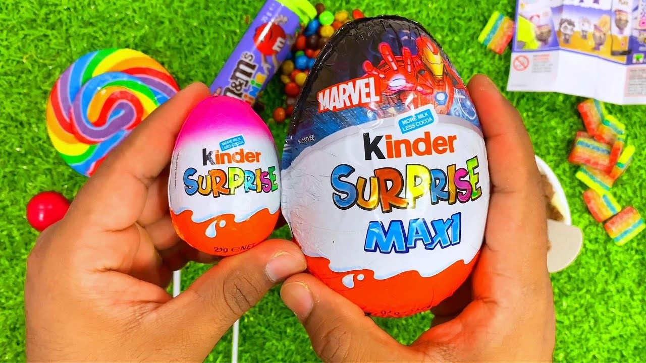 ASMR Most Popular Candys / some lots of colorful rainbow lollipop candy / unpacking chocolate eat