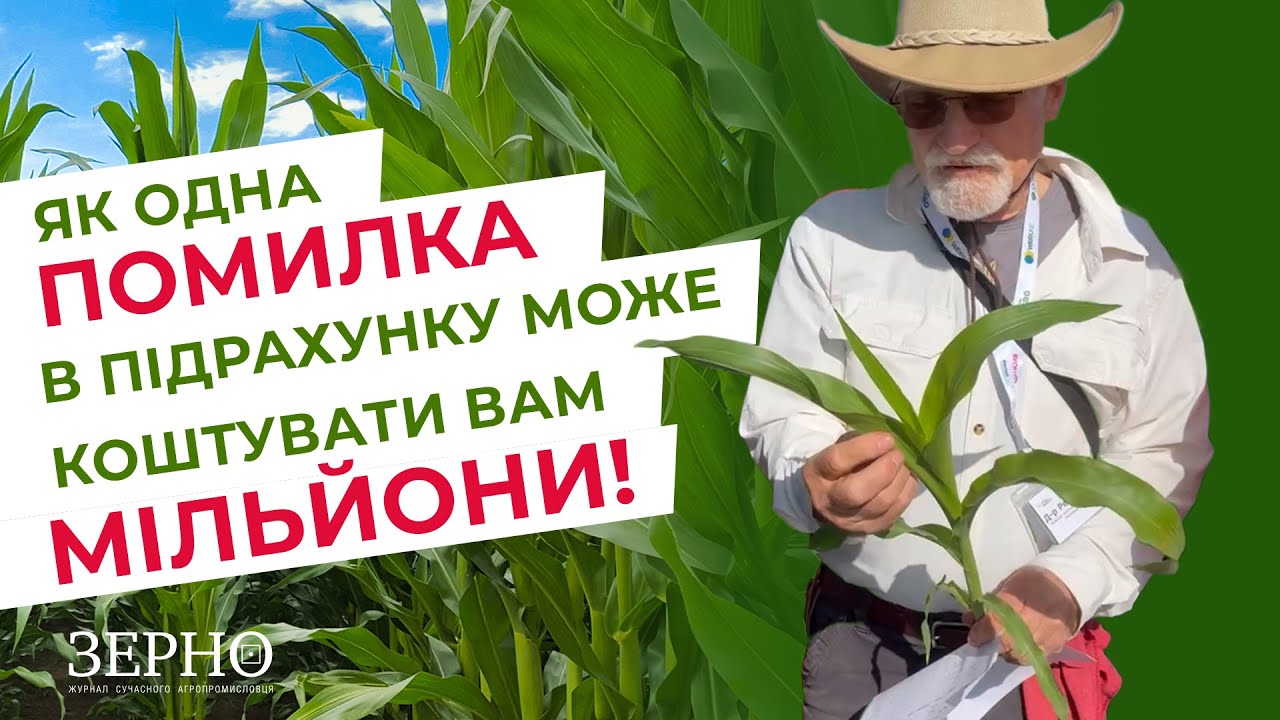 Чому аграрій помиляється з фазою внесення гербіциду на кукурудзі