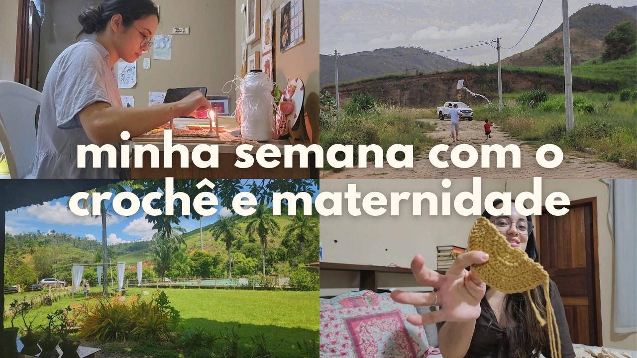 Crochê, rotina e vida real por aqui