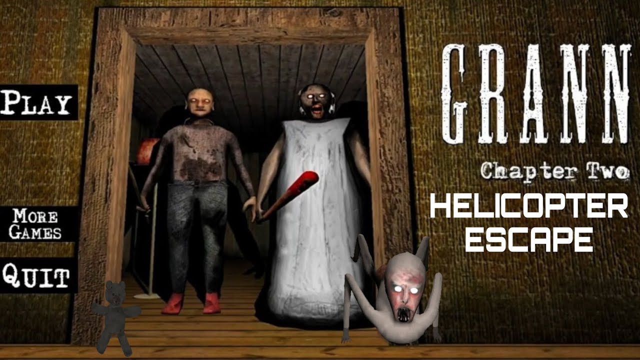GRANNY CHAPTER 2 | HELICOPTER ESCAPE | HORROR GAME | PART 1 #granny2 #subscribe