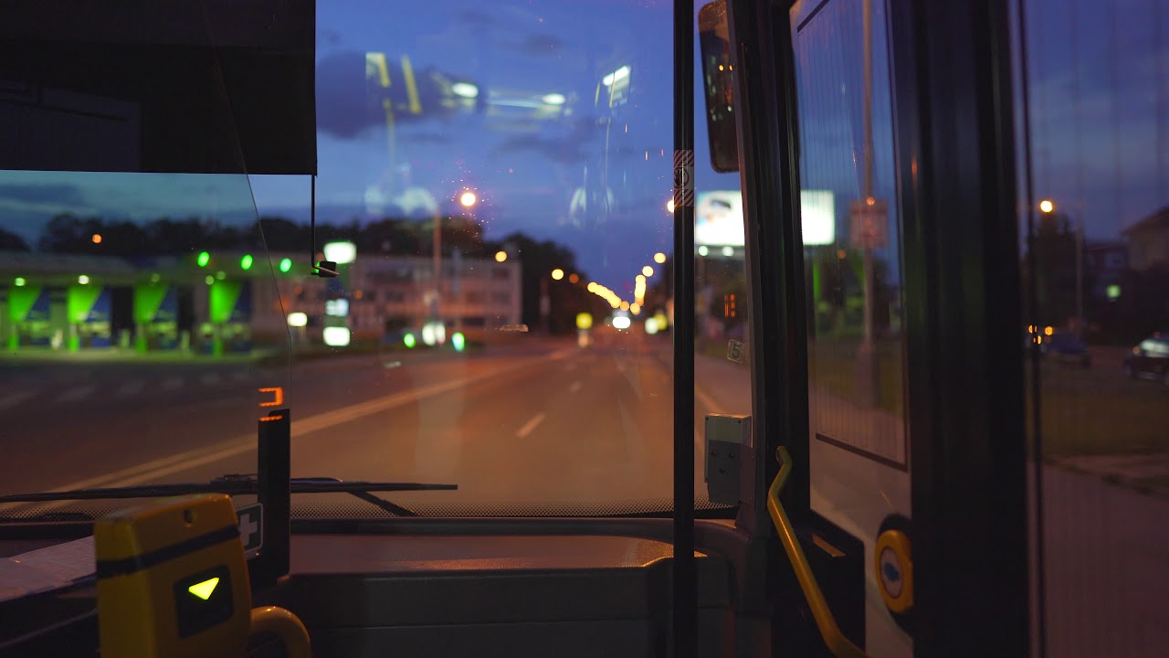Czech Republic, Prague, bus ride from Sídliště Novodvorská to Zálesí