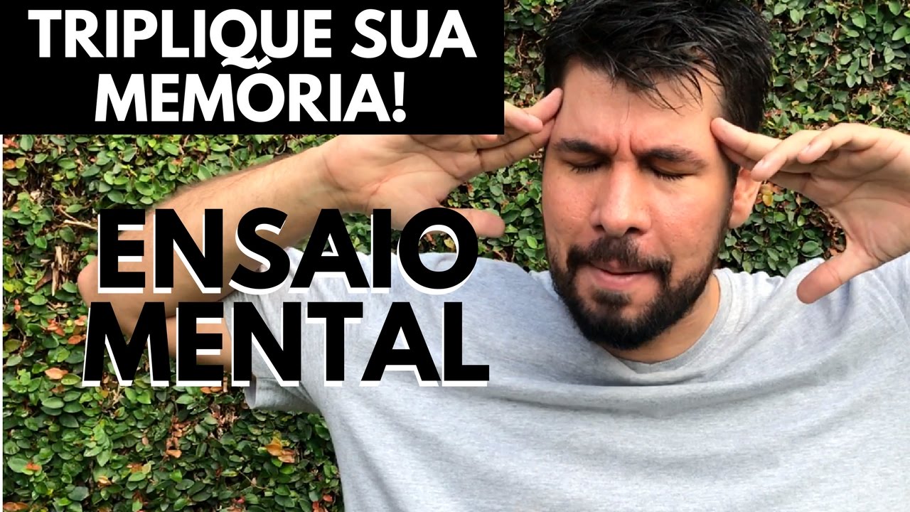 TRIPLIQUE sua MEMÓRIA! ⭐Técnica de Estudo: ENSAIO MENTAL