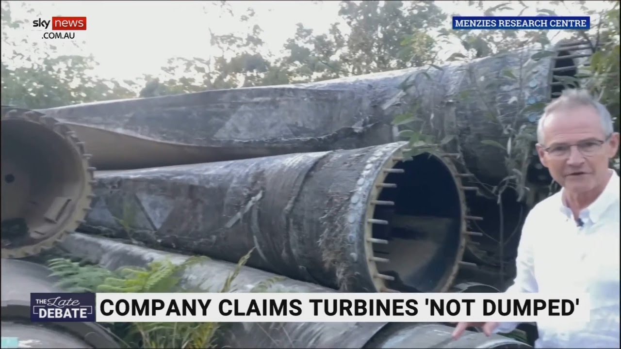 Wind Turbine graveyard found in Queensland