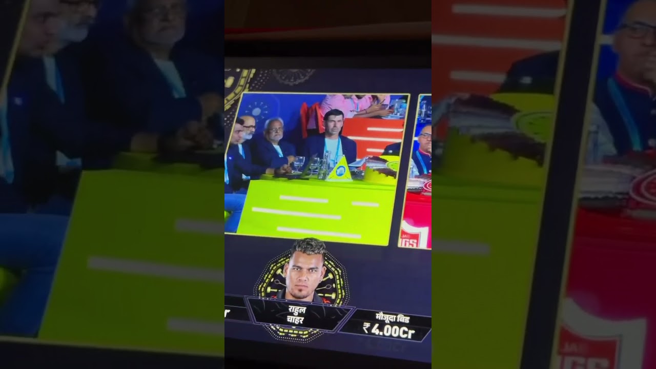 Rahul Chahar 5.20 CR CSK 🔨😱😱😱