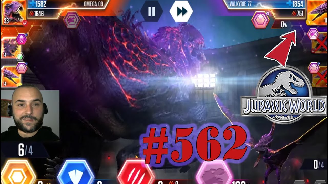 1 T-REX BOSS VS HERKES - JURASSIC WORLD #562