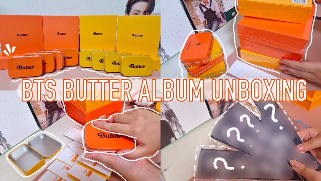 🔥미치도록 예쁘다!!!!🔥 방탄소년단 버터 앨범 언박싱 2탄  |  BTS BUTTER  ALBUM UNBOXING