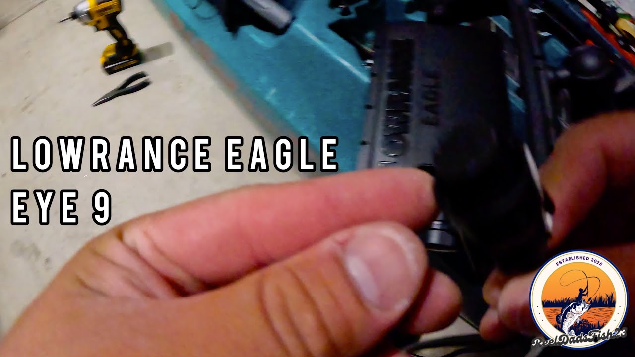 Installing my Lowrance Eagle Eye 9 fish finder on my Oldtown 106 kayak!!