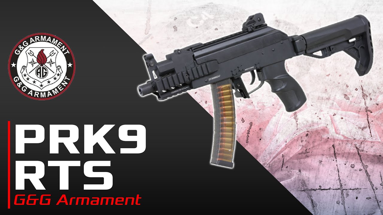 [PRK9 RTS - G&G] Présentation | Review | Airsoft FR - EN subs