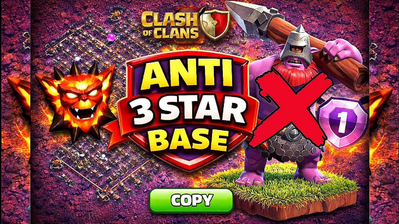 Top 8 Best Town Hall 18 Anti Thrower Bases for 1 STARS ! With TH18 War Base Layout Clash of clans