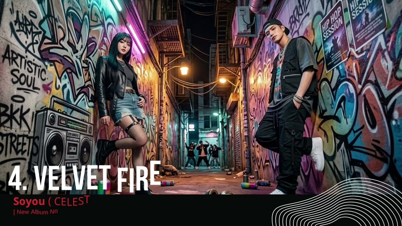 Velvet Fire - Soyou ( CELESTIAL FOUR ) ft. Eun-jun | [ New Album No.2 : BEYOND THE APOGEE ]